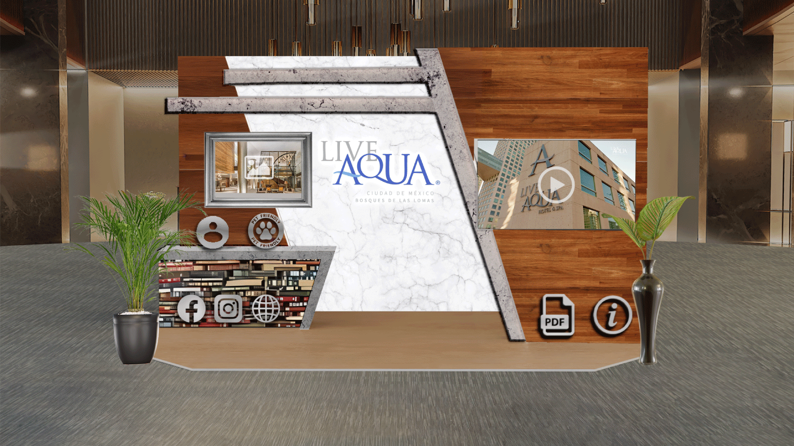 Hotel Live Aqua Bosques CDMX